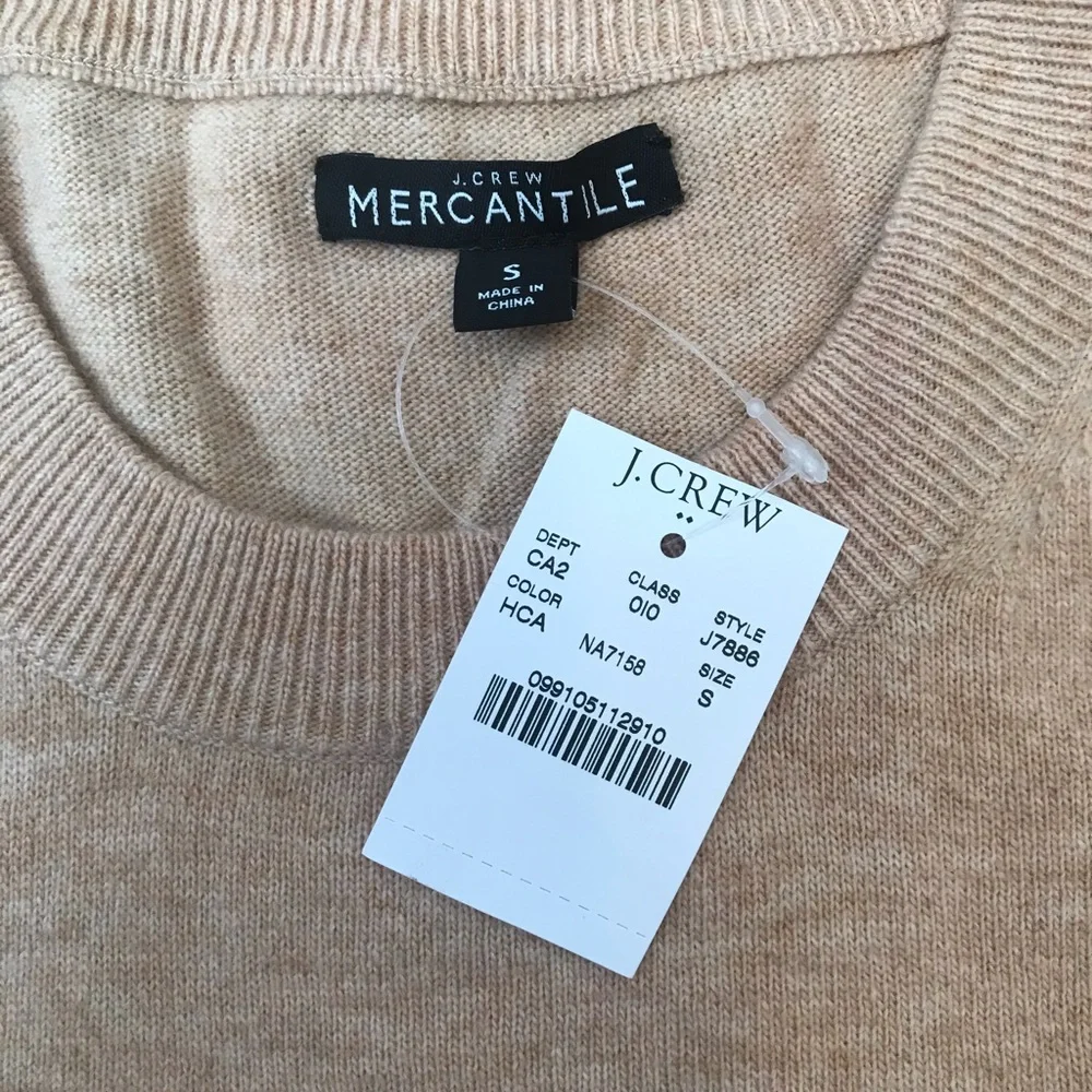 NWT J. Crew Ruffle Sweater